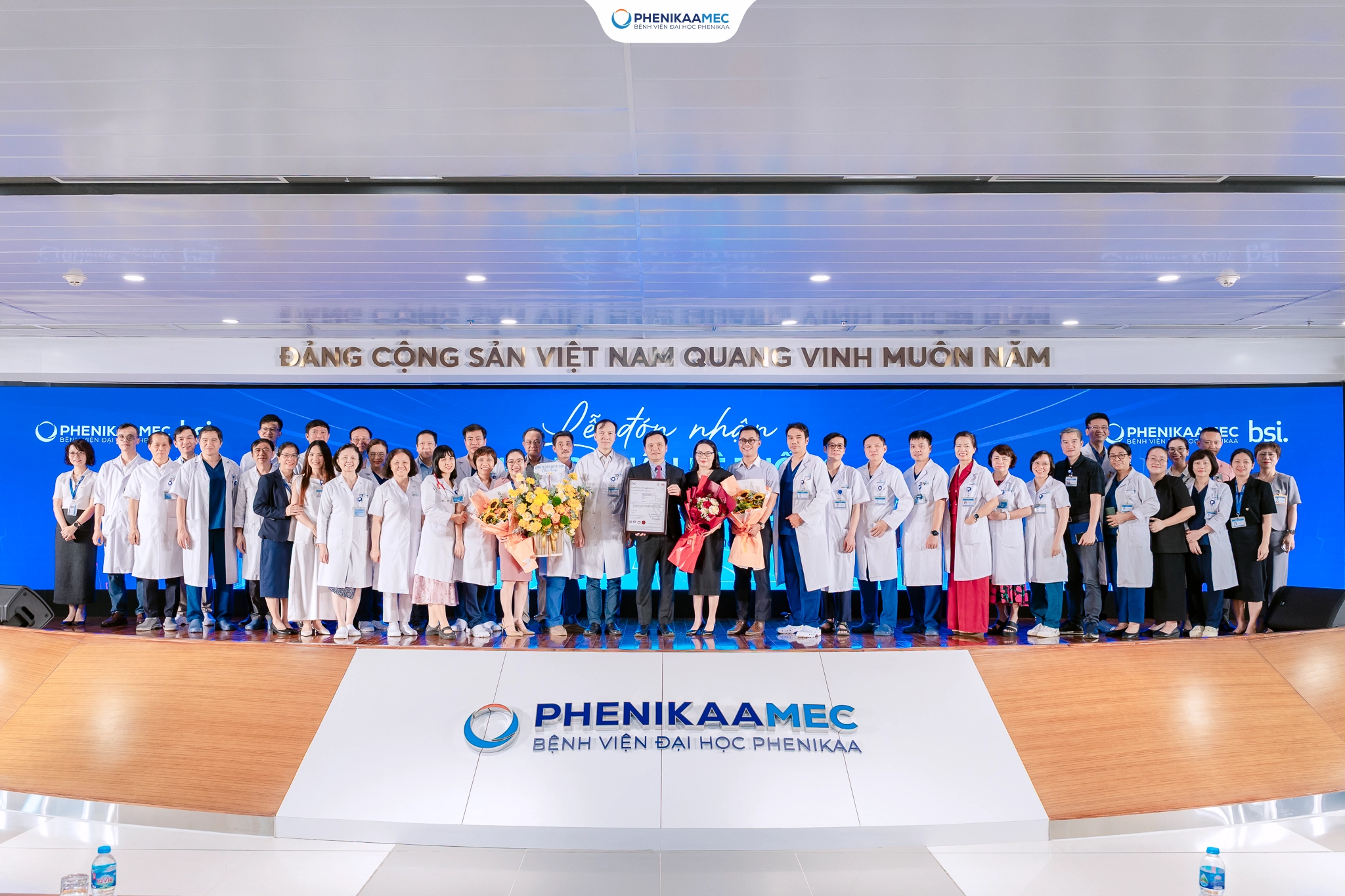 Bệnh viện Đại học Phenikaa đạt chứng nhận ISO 90012015 